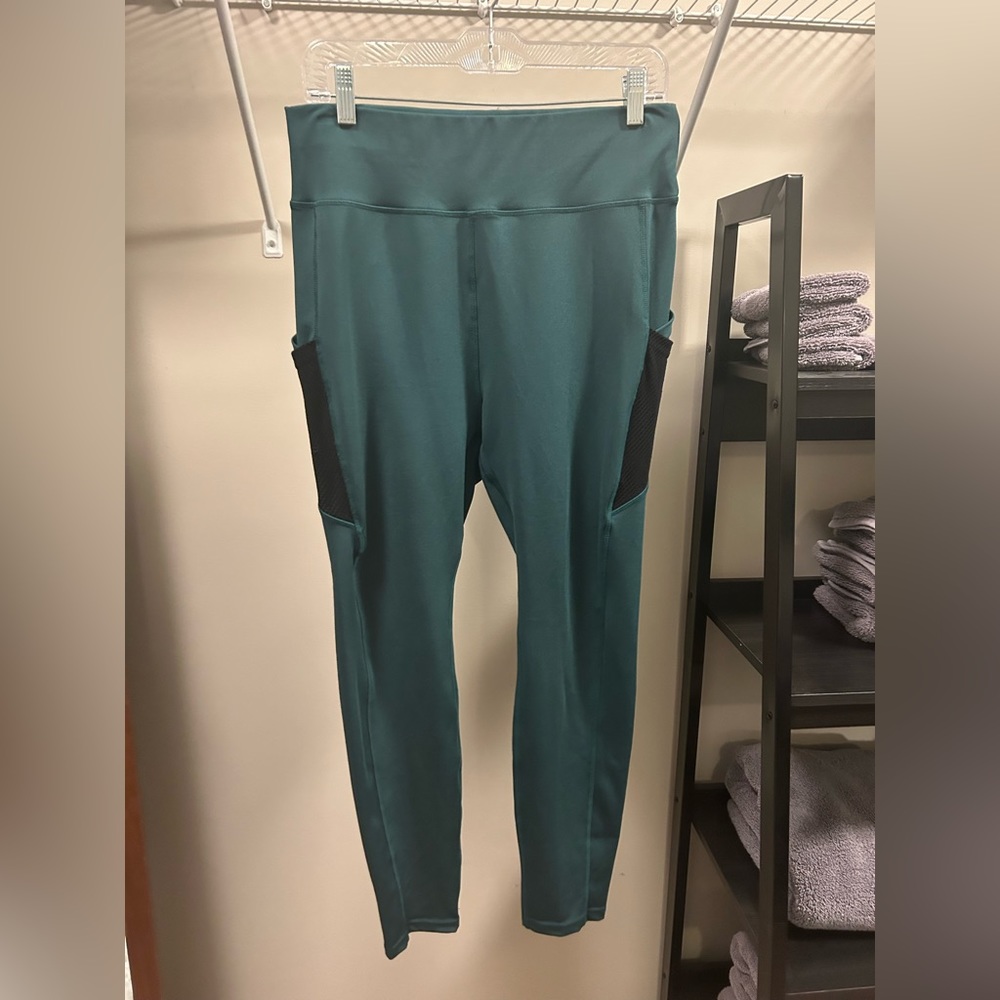 PopFit Teal leggings - Austen style - size XL